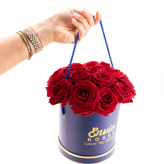 Luxury Fresh Roses UK | Panier de Roses by Envie Roses